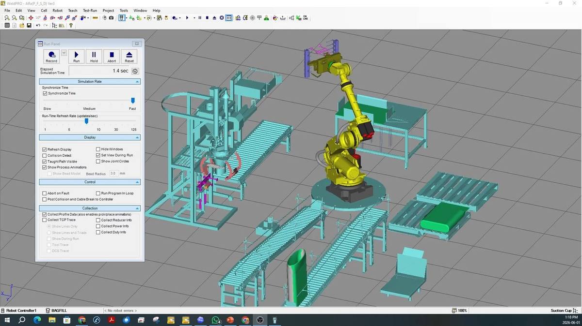 Integrated assembly automation